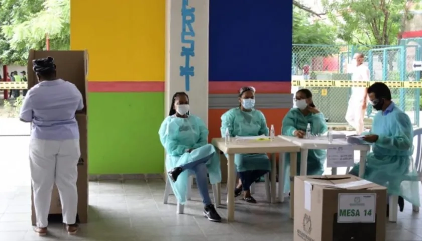 Las elecciones contarán con protocolos de bioseguridad. 