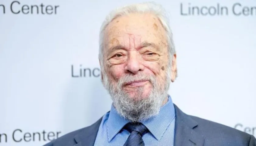 El compositor y letrista Steven Sondheim.
