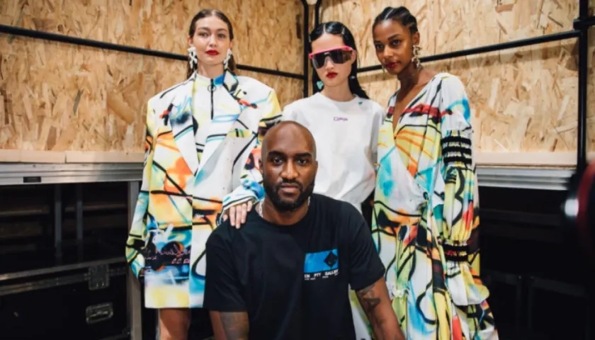 El diseñador estadounidense Virgil Abloh.