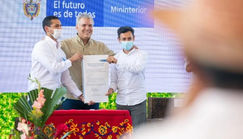 El Presidente de la República, Iván Duque.