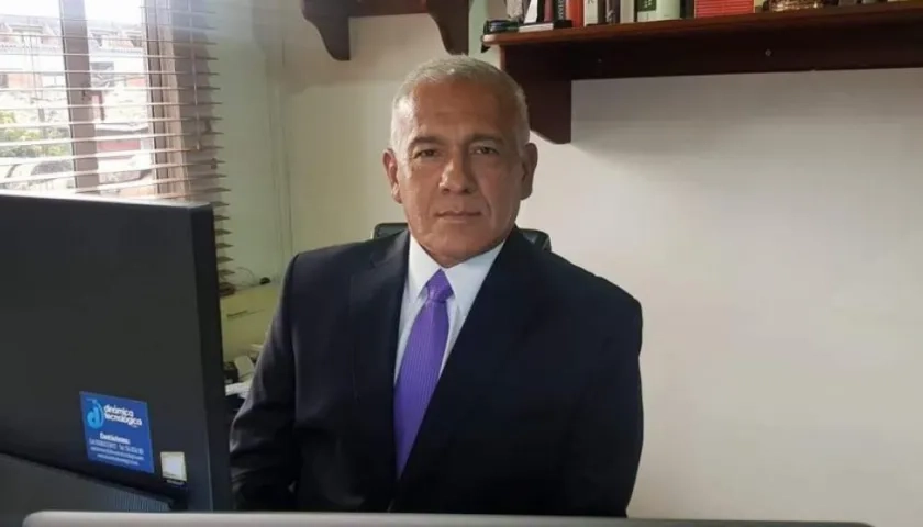 Hernán Mejía, coronel retirado del Ejército.