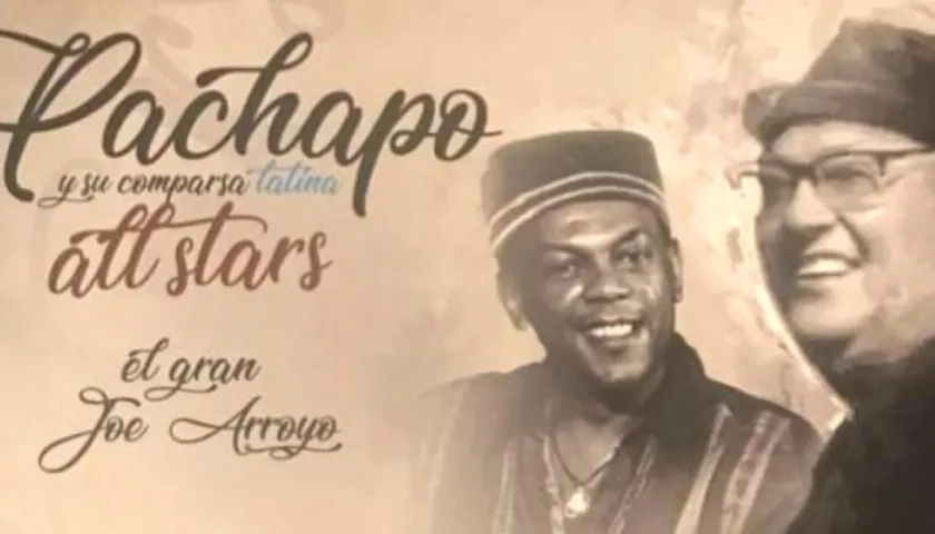 Carátula de la producción de Pachapo con Meñique en homenaje al Joe Arroyo.