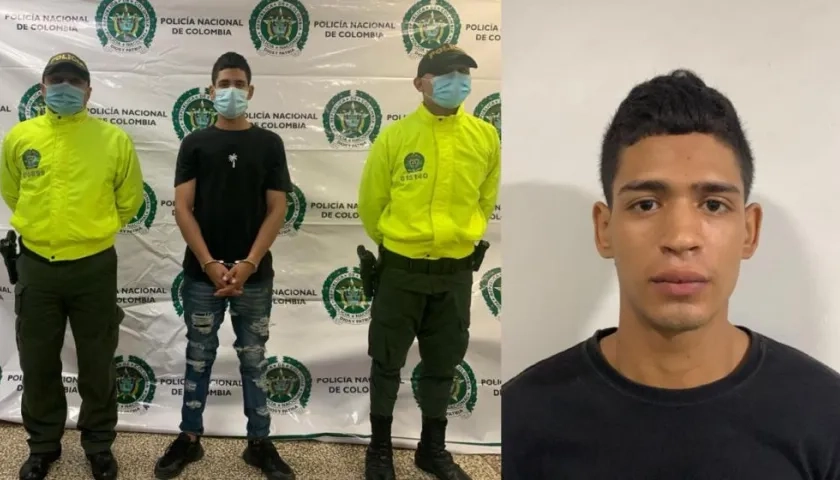 Andrés Felipe Sánchez, alias 'Cara de palo'. 