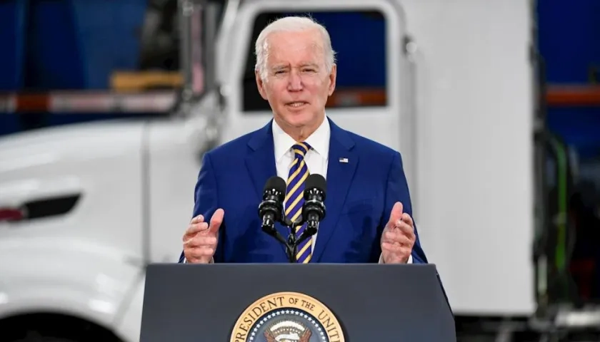 Joe Biden, presidente de Estados Unidos.
