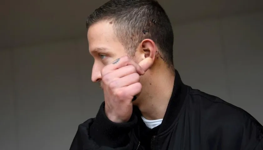 Kevin Rubio, colombiano agredido en España, donde vive hace 14 años.