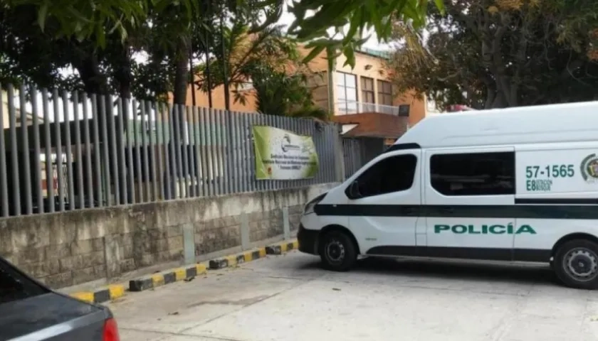 El cuerpo del hombre fue llevado a Medicina Legal. 