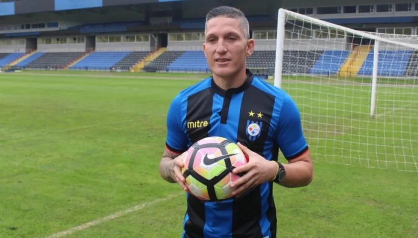 Charlis Ortiz, futbolista del Deportivo La Guaira.