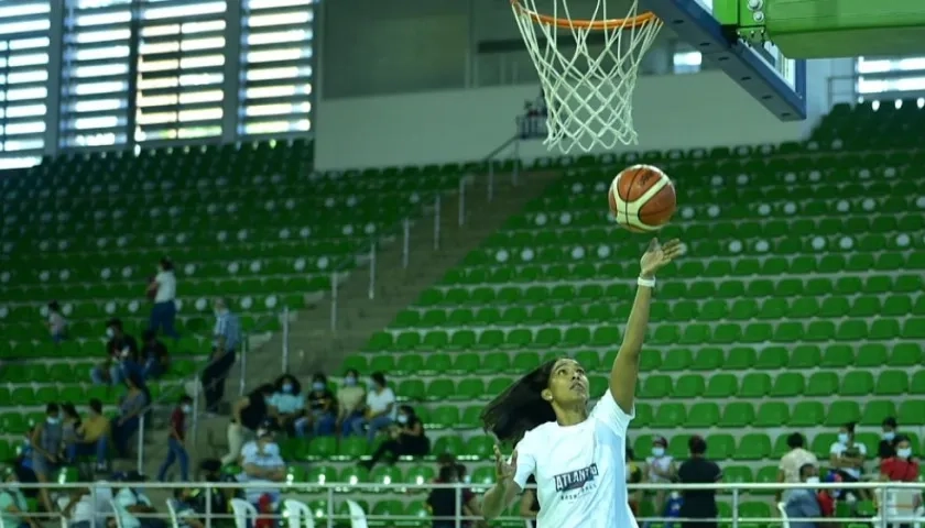 Yanet Arias, estrella de las Atlantas. 