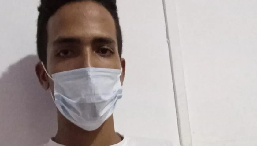 Jhosier Jesús Mieles Orozco, alias 'El gago', capturado por el homicidio de dos taxistas.