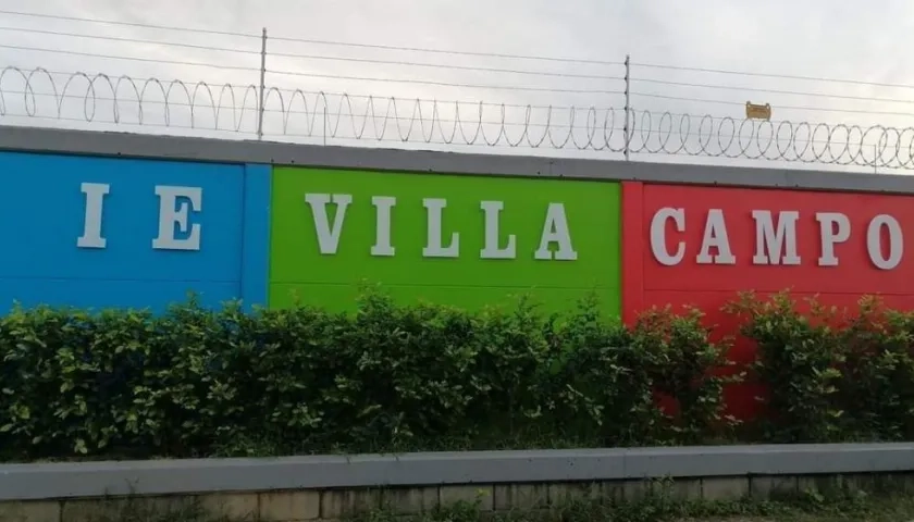 Colegio Villa Campo, en Malambo. 