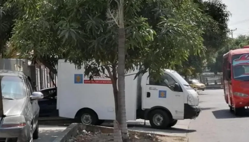 El cuerpo de la víctima fue llevado a Medicina Legal. 