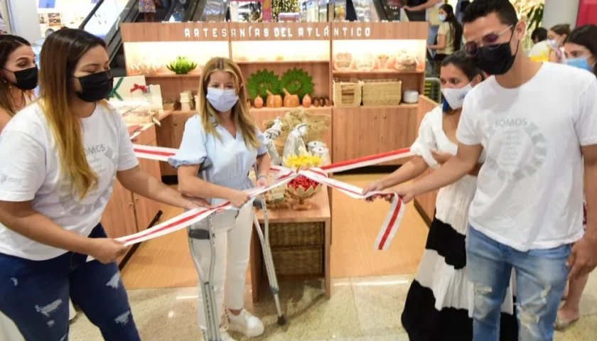 Artesanías del Atlántico cierra el 2021 con la inauguración de una nueva tienda en Mall Plaza.
