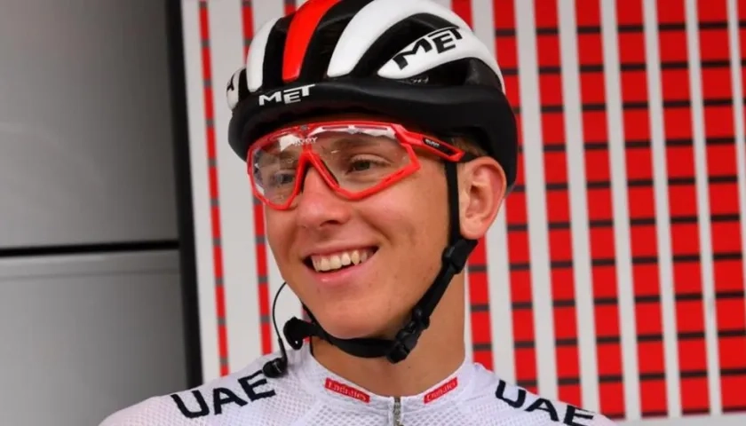  Tadej Pogacar, ciclista esloveno.