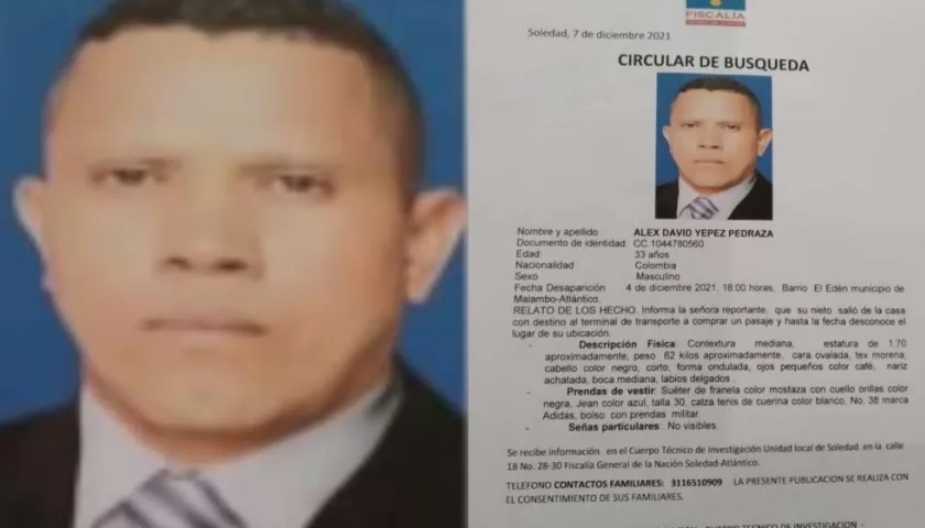 Alex David Yépez Pedraza.