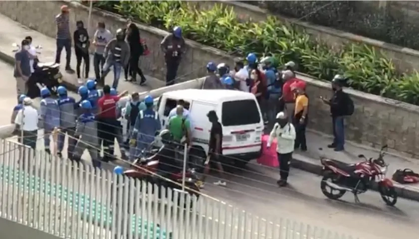 Momento de los hechos.