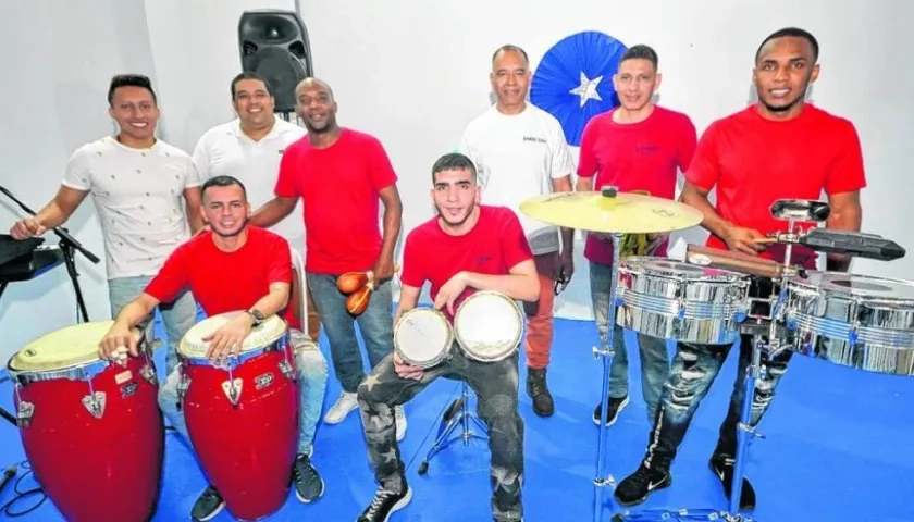 Integrantes de la orquesta.