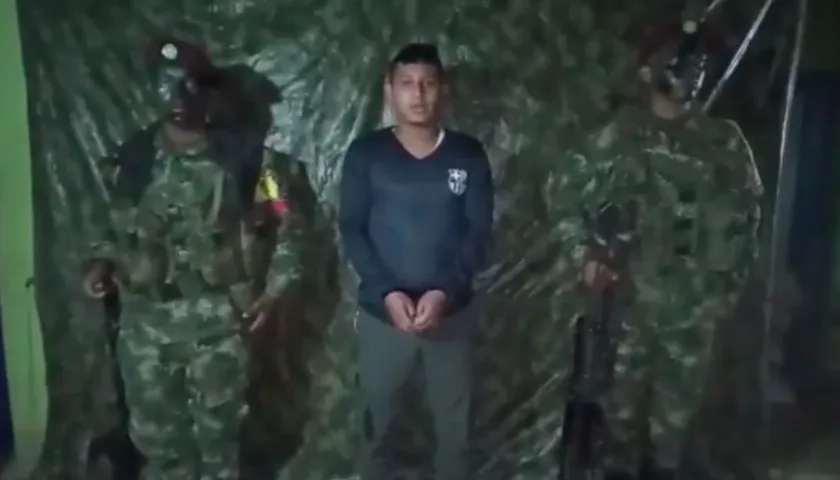 El patrullero Tomás Blanco.