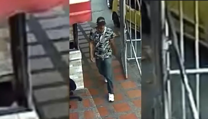 Este sería el presunto fletero que participó en el hecho. 