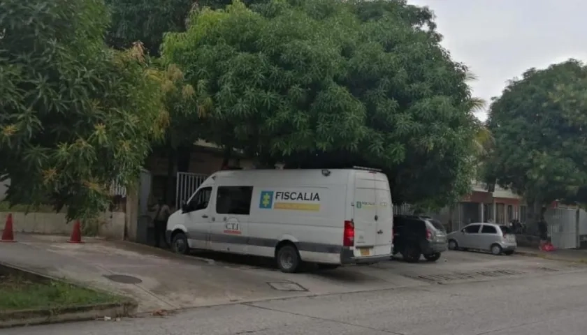 El cuerpo fue trasladado a Medicina Legal. 