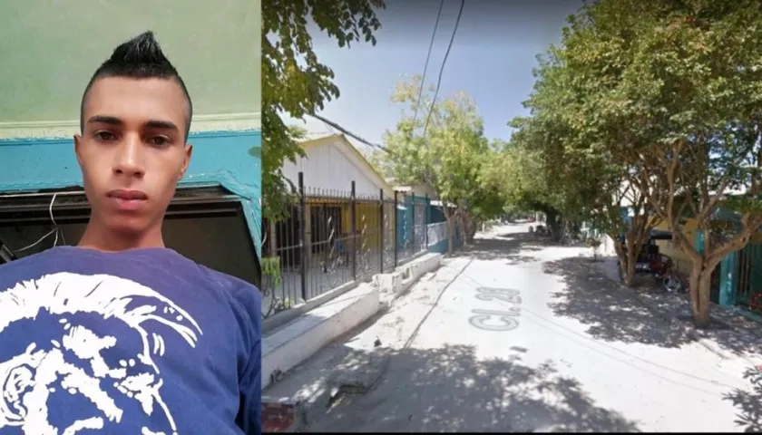 Samir Orozco, asesinado en el barrio Ferrocarril.