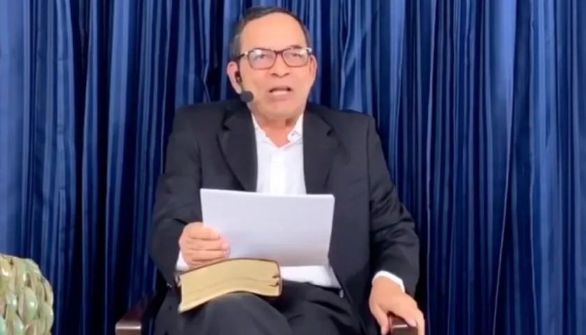 El pastor evangélico Gabriel Ferrer.