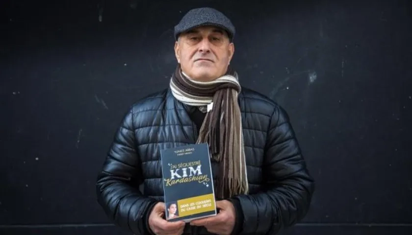 Yunice Abbas, uno de los ladrones y autor del libro.