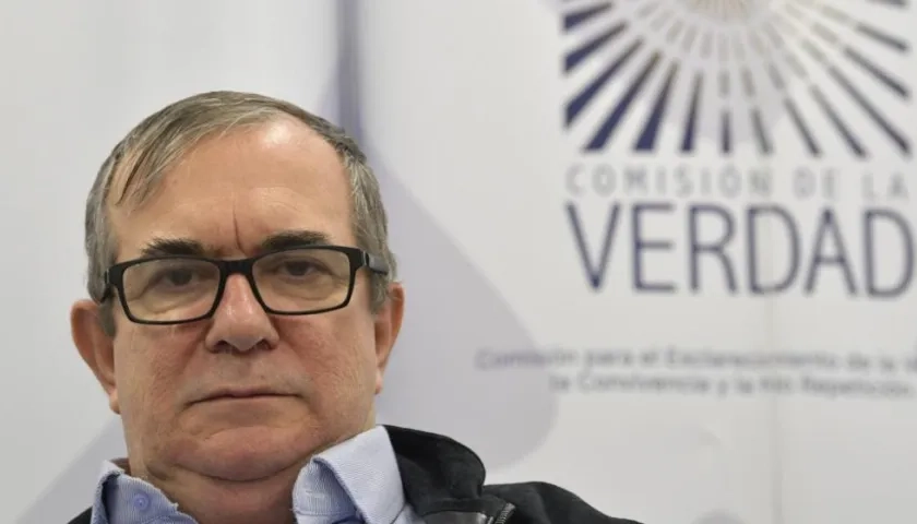 Rodrigo Londoño, último jefe de la antigua guerrilla de las FARC y actual presidente del partido político Comunes.