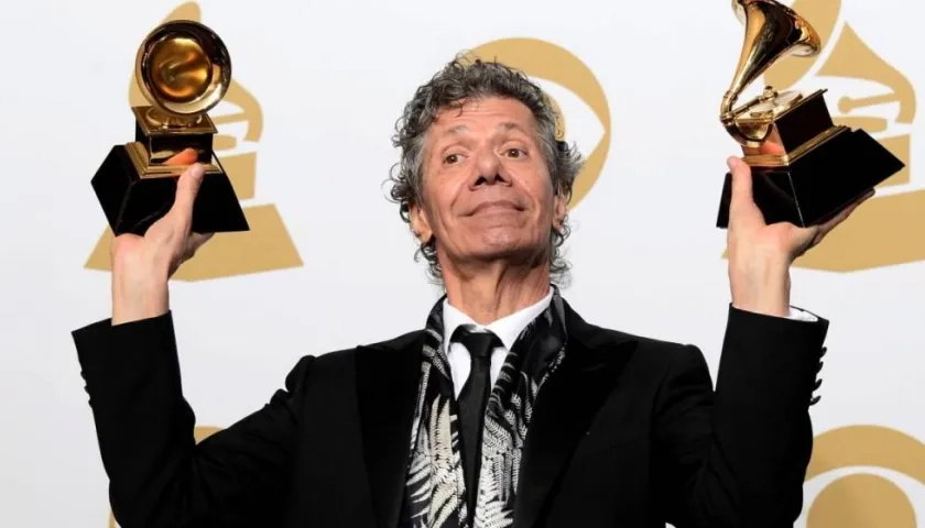 El legendario pianista de jazz Chick Corea.
