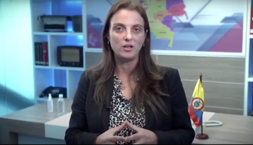 Karen Abudinen, ministra de las TIC.