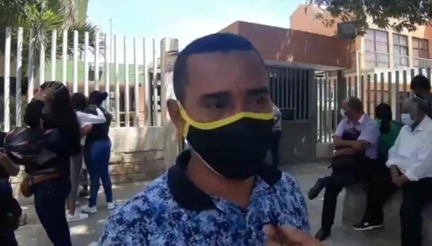 John Jairo Armesto, hermano de la víctima. 