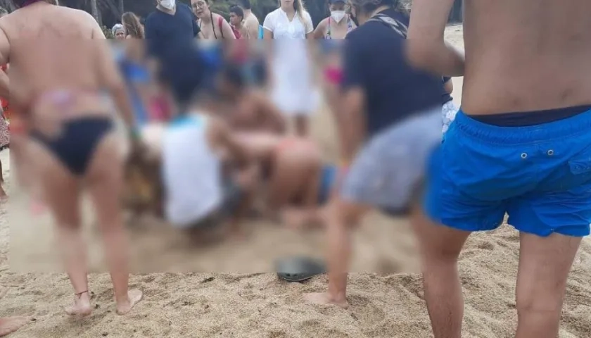 Turista fallecido en el Parque Tayrona.