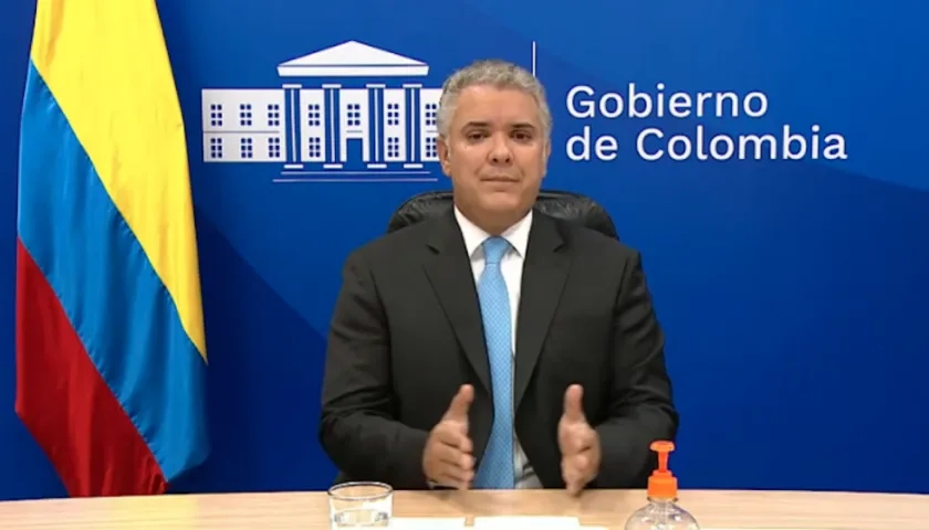 Iván Duque, presidente de Colombia.
