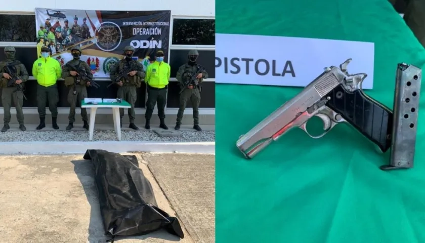A alias 'Bombillo' le encontraron en su poder una pistola. 
