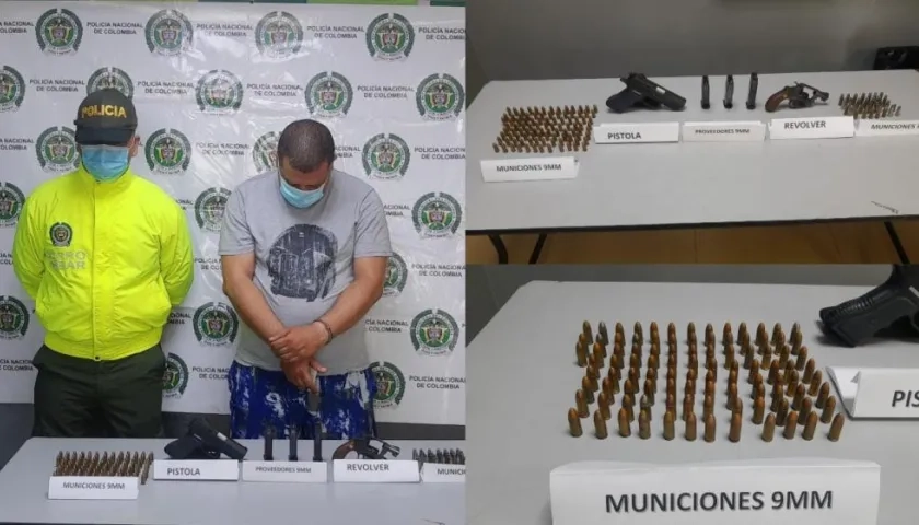 Héctor Alejandro Velázquez Brid fue capturado con abundante munición y armas.