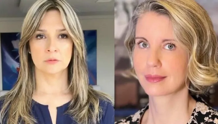 Vicky Dávila y Claudia Gurisatti.