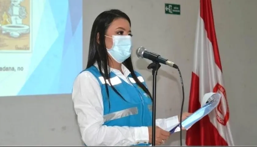 Johana Caviedes Pabón, Personera de Aguachica, Cesar.