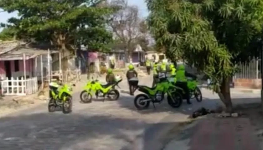 Los policías que estaban en el operativo en la que resultó muerto el reciclador. 