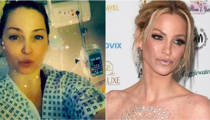 Sarah Harding, cantante británica.