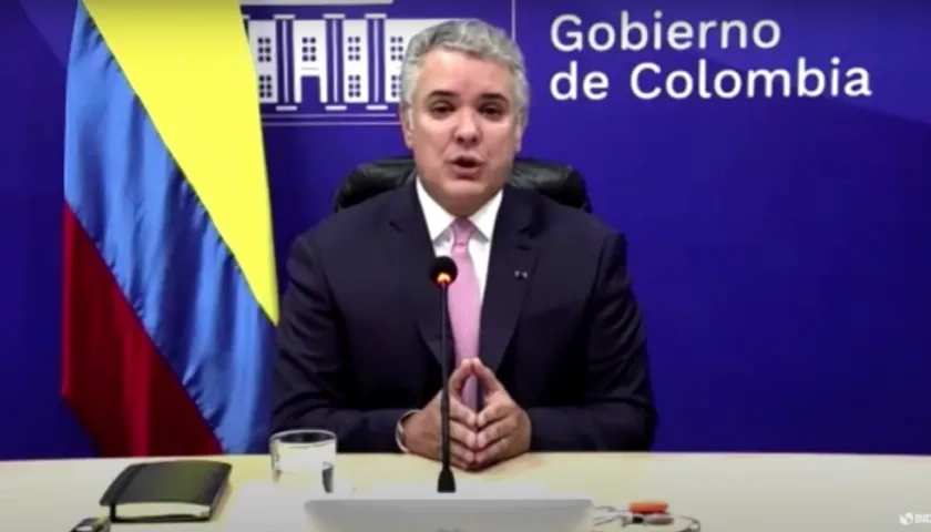 El Presidente de la República, Iván Duque.