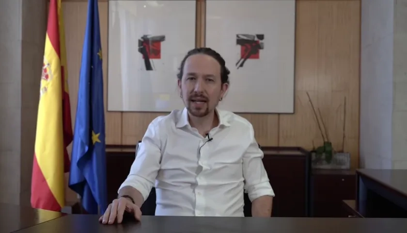Pablo Iglesias hasta hoy fue vicepresidente del gobierno de España.