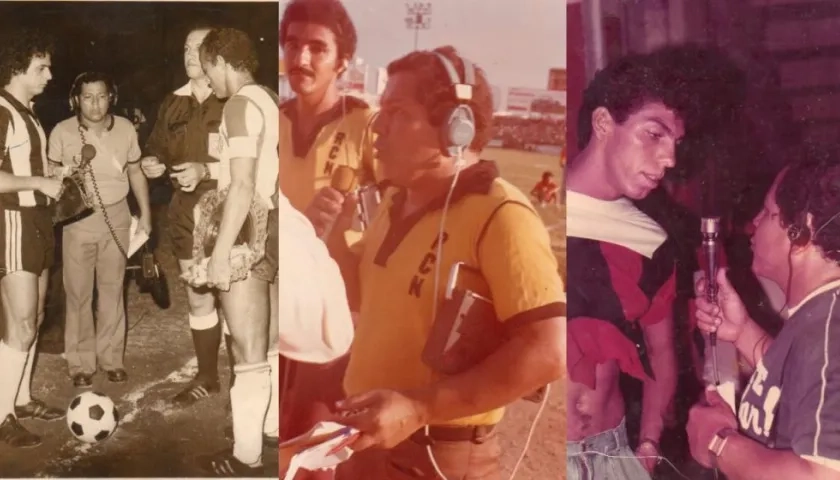 Cheo Feliciano en diversas actividades radiales. 