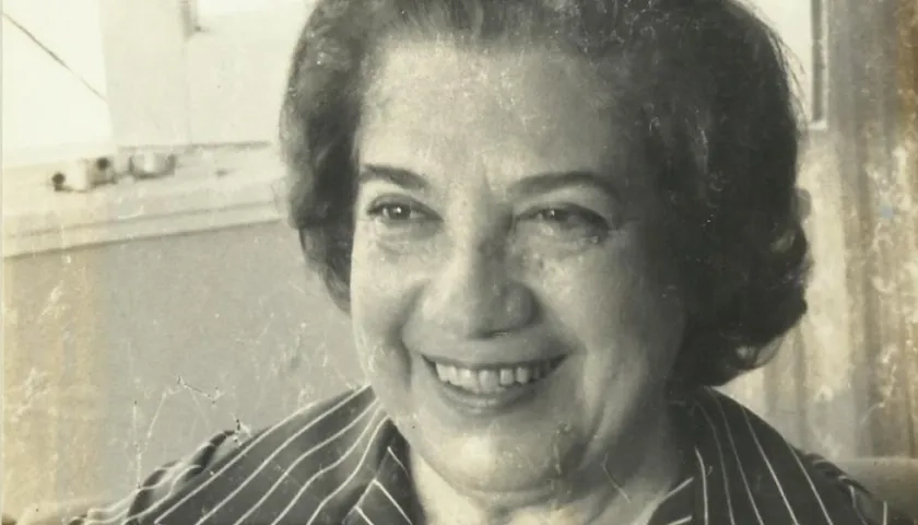 Poetisa Meira Delmar.