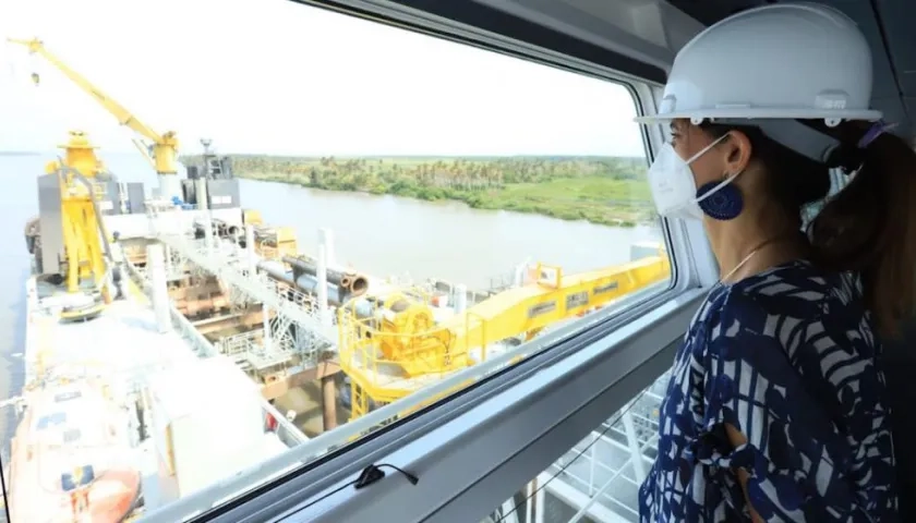 Ángela María Orozco, Ministra de Transporte.