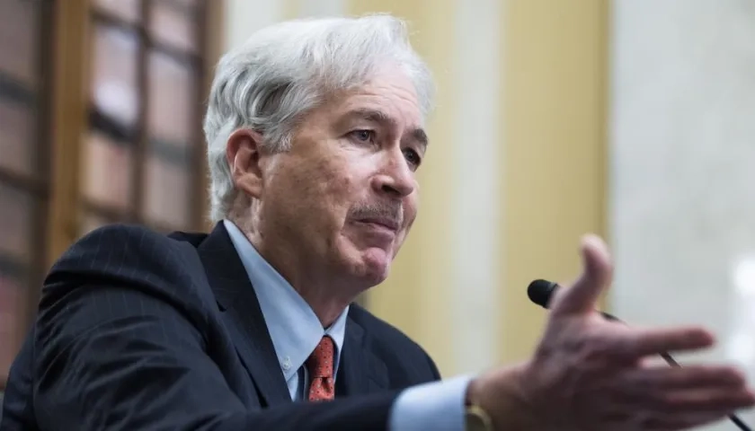  William Burns en el Capitolio, en Washington (EE.UU).