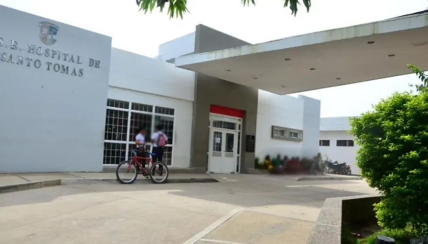 Slaider Ariza de la Hoz fue atendido en primera instancia en el Hospital de Santo Tomás. 