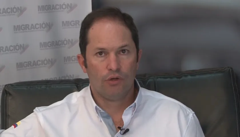 Juan Francisco Espinosa, director de Migración Colombia.