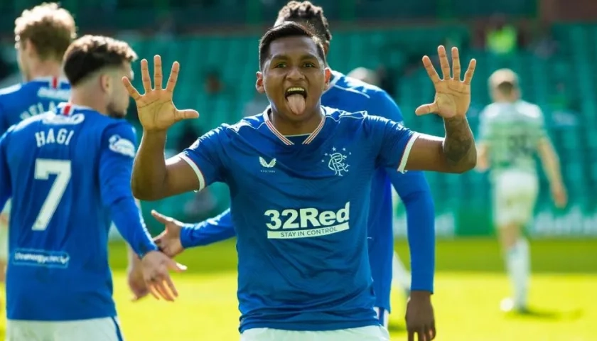Alfredo Morelos, jugador colombiano.