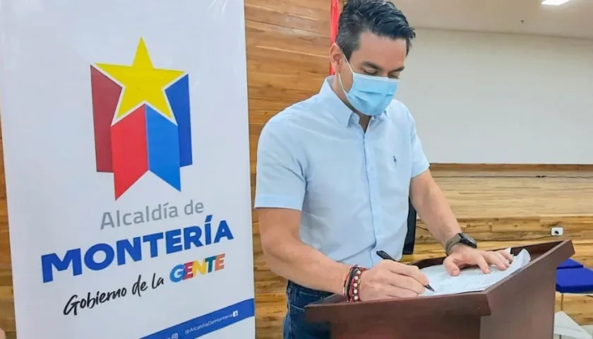 Carlos Ordosgoitia, Alcalde de Montería.