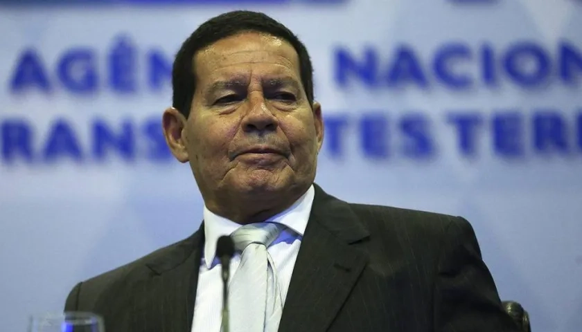Hamilton Mourao, vicepresidente de Brasil.