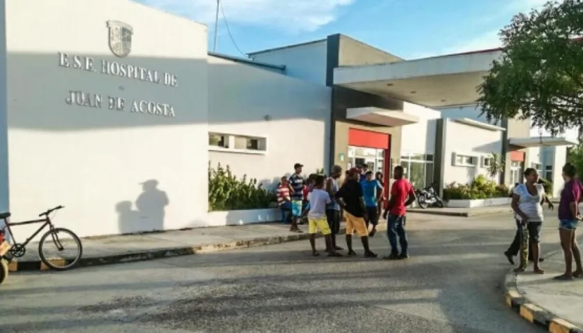 Jesús Guillermo Ramos Coronel fue llevado en primera instancia al Hospital de Juan de Acosta. 